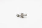 High-end stainless steel adapter with a knurled grip from FLI on white background