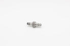 High-end stainless steel adapter with a knurled grip from FLI on white background