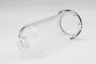 FLI coated transparent oil tank on a white background.