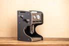 Side view of the FLI VENTURI vacuum bleeder for suspension service that looks like a vintage-style espresso machine