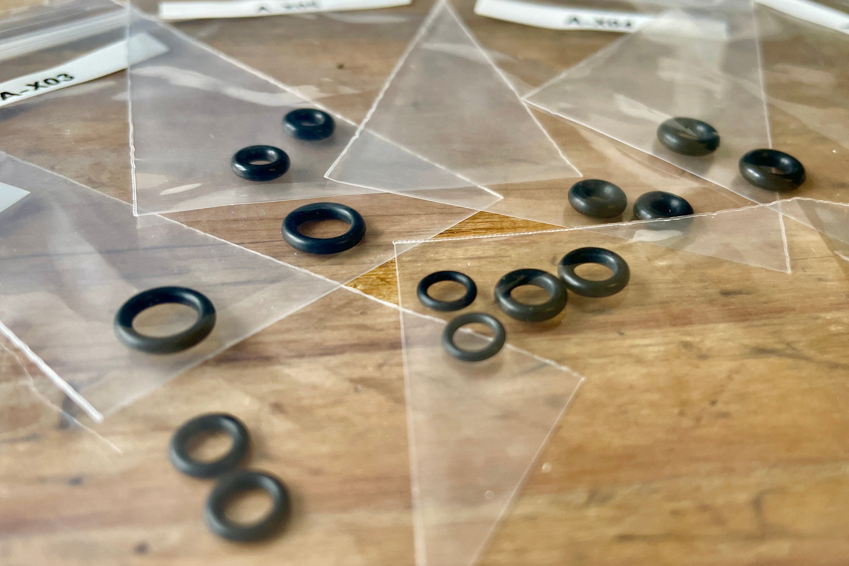 Spare O-rings for FLI stainless steel Bleeding Adapters for MTB 